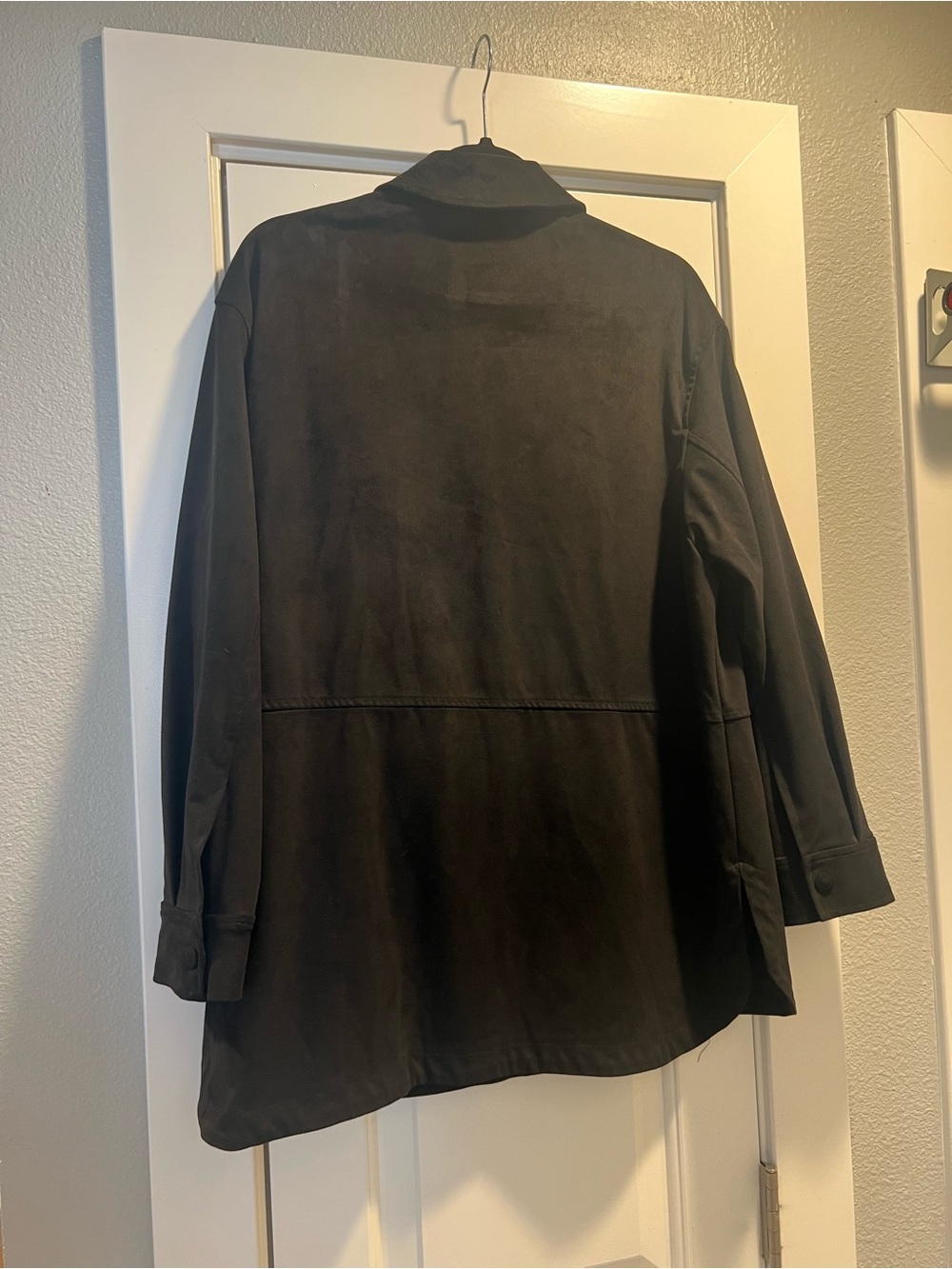 Zara Black Military Field Jacket with Utility Pockets - Picture 5 of 5